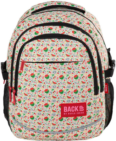 DERFORM BACKUP 2 Plecak Młodzieżowy G60 Arbuzy