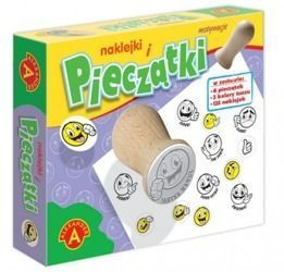 Alexander Pieczątki Motywujące Motywacje + Naklejki