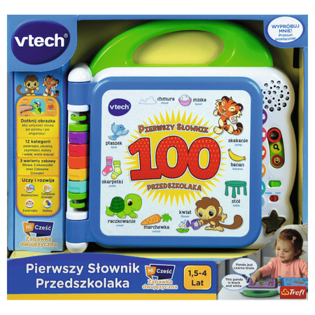 VTECH Pierwszy Słownik Przedszkolaka 2w1 PL ANG