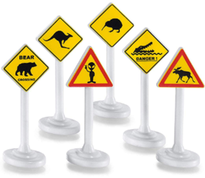 Siku 08 - Znaki Drogowe Międzynarodowe S0894