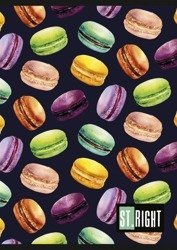 Brulion A4 96k Krata Twarda Oprawa Ciasteczka