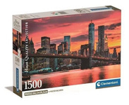 Clementoni Puzzle 1500el Compact East River o zmierzchu 31712