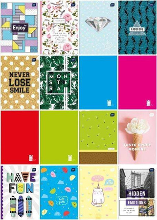 INTERDRUK Zeszyt do słówek A6 32k kratka