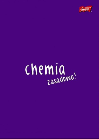 Unipap Zeszyt przedmiotowy A5/60k Krata Chemia mix