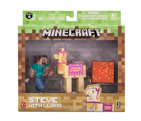 TM TOYS Minecraft - Steve z Lamą