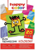 HAPPY COLOR Blok techniczny kolor A4/20K 170g/m2