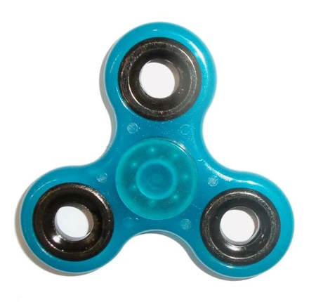 Extreme Spinner Świeci w Ciemności Kolor Niebieski