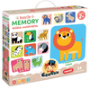 CzuCzu Duuuże Memory Memo Dzikie Zwierzęta 24el 2+
