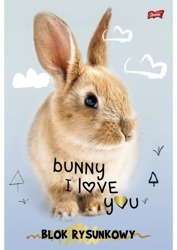 Blok Rysunkowy A4 20 Kartek Dziewczęcy Mix Wzorów