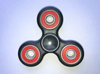 Hand Spinner STNUX Potrójny Czarny ponad 2 min