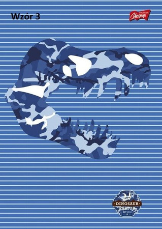 Notatnik A7/50k Krata Dinosaur - Unipap