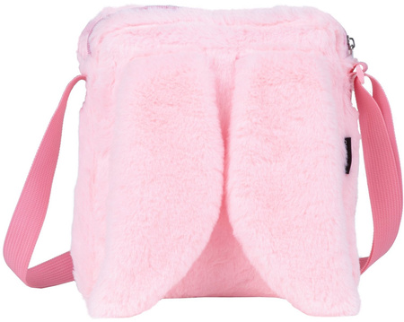 Torebka Pluszowa z Uszami Różowa DERFORM