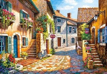 Puzzle 1000 el. Castorland - Rue de Village