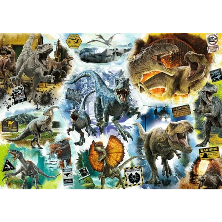 Trefl Puzzle 1000el Na tropie dinozaurów 10727