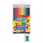 Colorino Kids Kredki ołówkowe okrągłe Jumbo 10 kol + tem.
