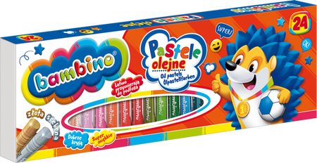 Pastele Olejne Bambino 24 Kolory Majewski