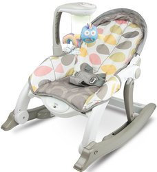 Smily Play Leżaczek Bujaczek Nagrywa 3 w 1 Wibruje Lampka