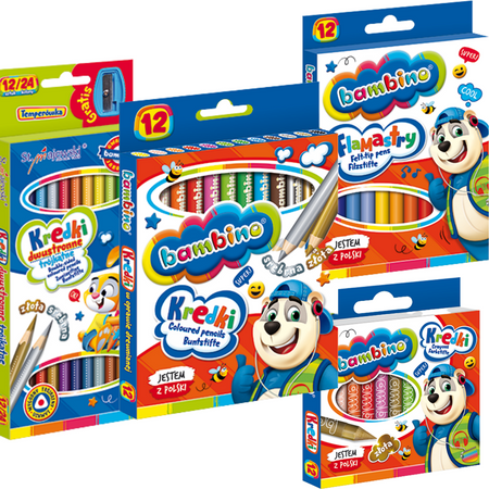 Kompletna Wyprawka Bambino Szkolna dla Chłopca XXL