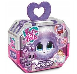 TM TOYS Fur Balls Lilac Maskotka Niespodzianka Fioletowa