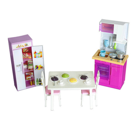 Duży Domek dla lalek z akcesoriami + Lalka + Winda