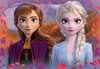 Frozen 2 Kraina Lodu Puzzle 2 x 12 elementów
