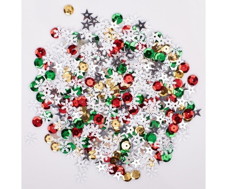 Astra Creativo Confetti Cekinowe Świąteczne 5 Kol