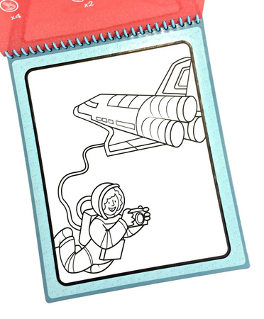 Water Wow Kolorowanka Wodna Adventure Rycerze Kosmos