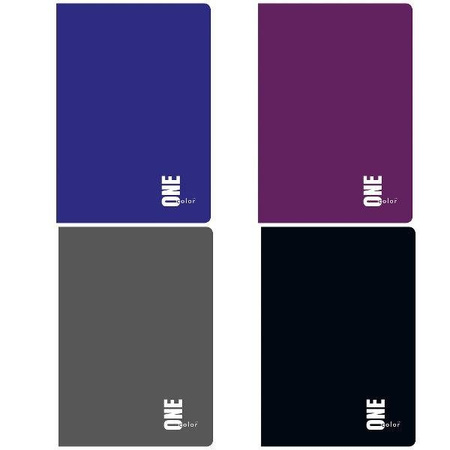 Zeszyt A5 16k kratka UV Kolekcja one color p20 cena za 1szt
