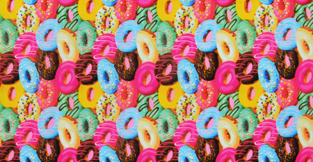 Chusta Szalik Maska Wielofunkcyjna Donaty Pączki