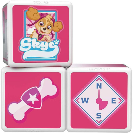 GEOMAG MAGICUBE Psi Patrol Pojazd Skye Klocki Magnetyczne 5el.