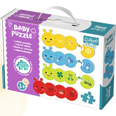 Trefl Puzzle Baby Classic Sorter Kolorów 16 el.