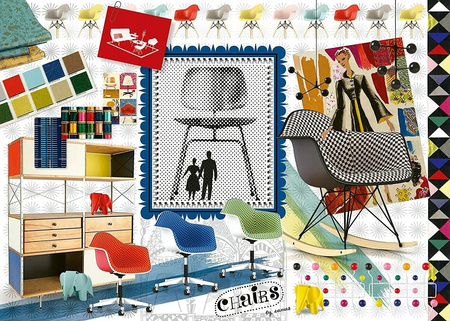 Ravensburger Puzzle 1000el Eames design Spectrum