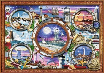 Puzzle Latarnie Morskie 1000 el. Trefl