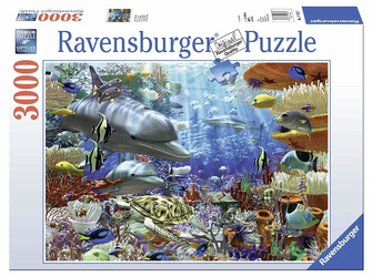 Ravensburger Puzzle 3000 el Życie pod Wodą