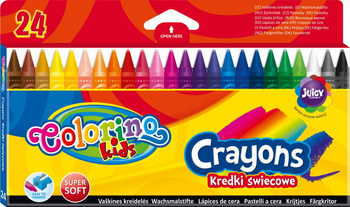 Colorino Kids Kredki świecowe 24 kol