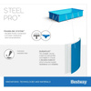 BESTWAY Basen stelażowy Steel Pro 400 x 211 cm