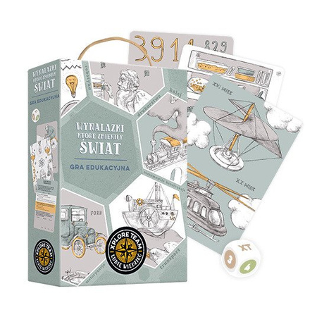 CzuCzu Xplore Team Gra Edukacyjna Wynalazki