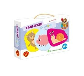 Tabliczki kolorowe - Sówka mądra główka