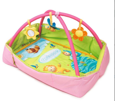 Smoby Cotoons Mata Edukacyjna dla Maluszka Różowa