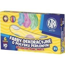 Astra Farby Dekoracyjne Perłowe 6 Kolorów