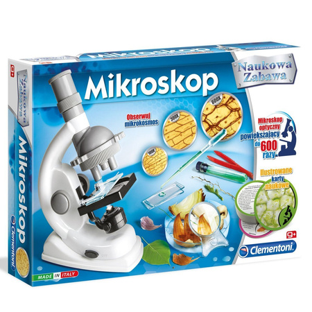 Clementoni - Mikroskop Nauka i Zabawa
