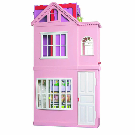 Duży Domek dla lalek z akcesoriami + Lalka + Winda