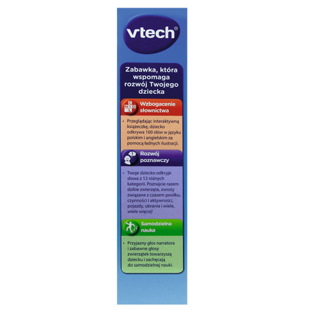 VTECH Pierwszy Słownik Przedszkolaka 2w1 PL ANG