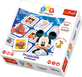 TREFL - Przyjaciele Mickiego Gra Edukacyjna FFE