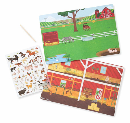Melissa Naklejki Na Farmie Farma Zwierzęta Wieś
