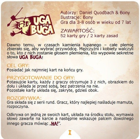 Uga Buga - imprezowa gra karciana
