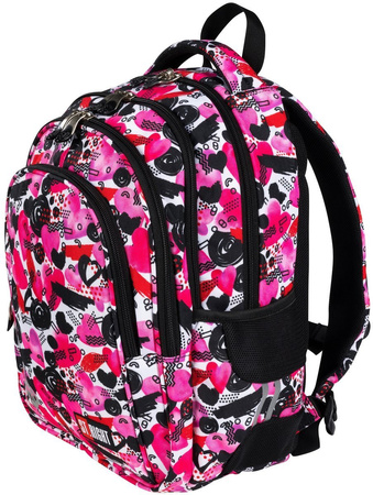 ST.RIGHT Plecak Szkolny Młodzieżowy BP58 Serca