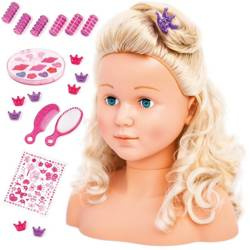 Bayer Głowa do stylizacji Czesania Blond 27cm