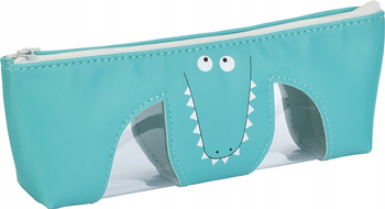 HASH 2 Piórnik Saszetka HS-94 Zielony Dinozaur