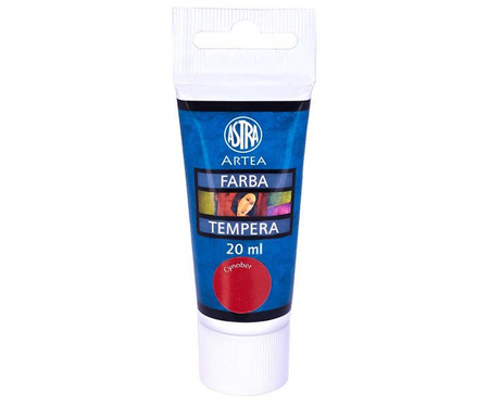 Farby Tempera 12kol 20ml Tubki ASTRA